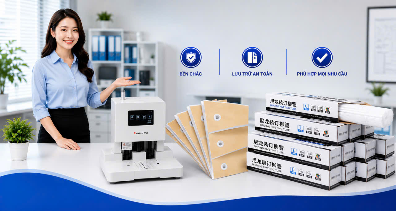Ống nhựa dùng cho máy đóng chứng từ